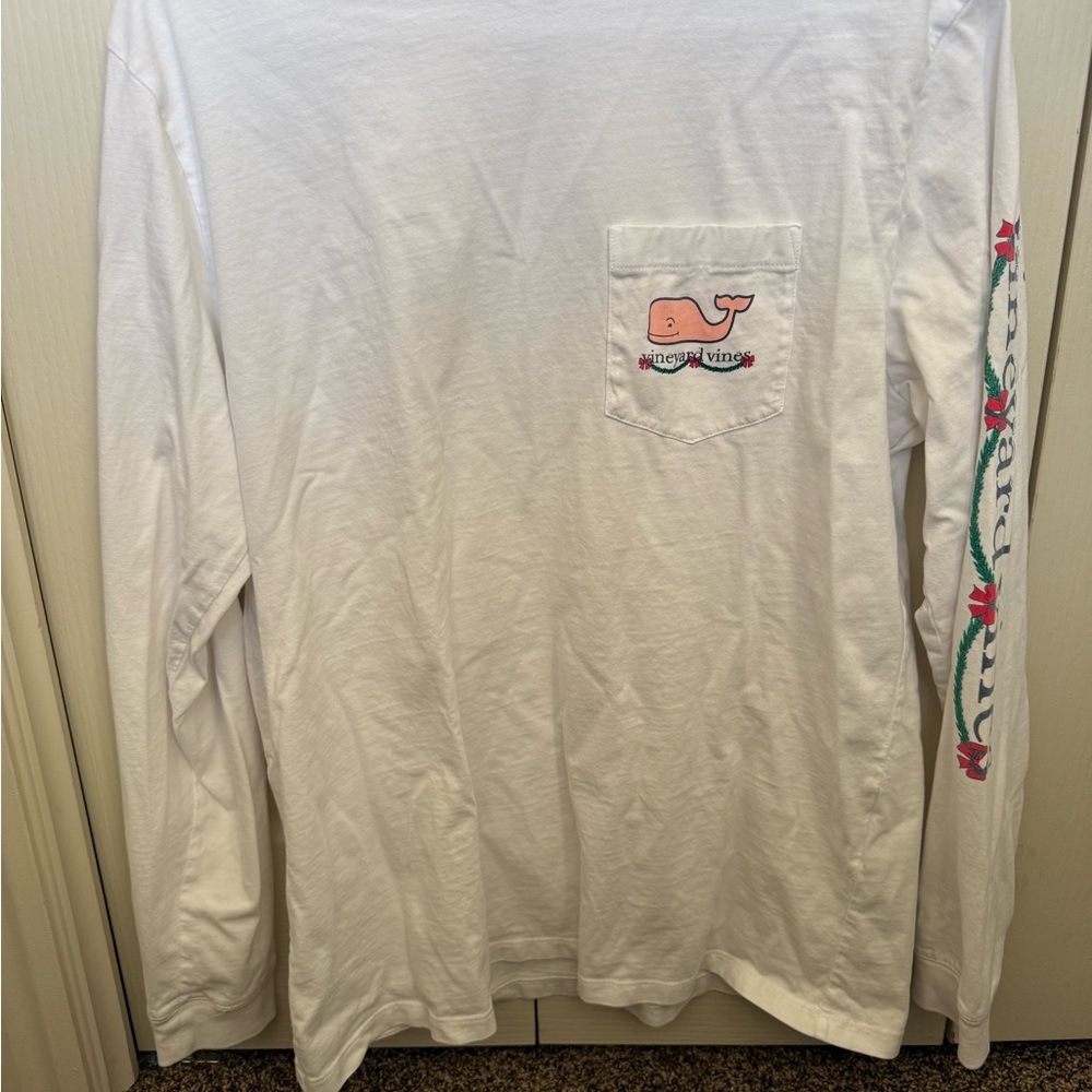 Vineyard Vines White Long Sleeve Shirt